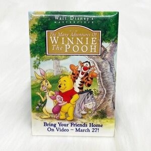 🔮 5/$25 Disney The‎ Many Adventures of Winnie The Pooh Pin